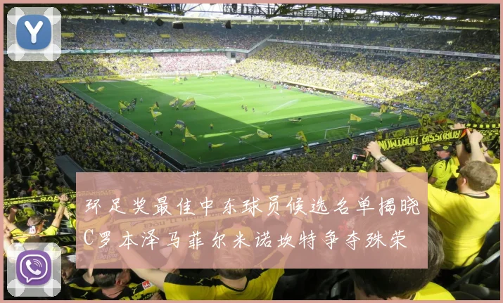 环足奖最佳中东球员候选名单揭晓C罗本泽马菲尔米诺坎特争夺殊荣