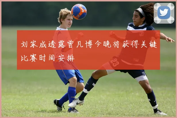 刘家成透露曾凡博今晚将获得关键比赛时间安排